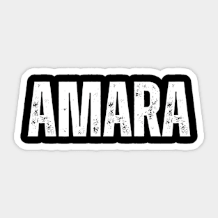 Amara Name Gift Birthday Holiday Anniversary Sticker